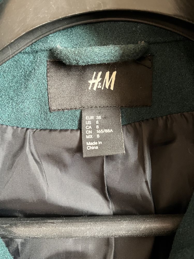 Палто H&M от вълна/S размер
