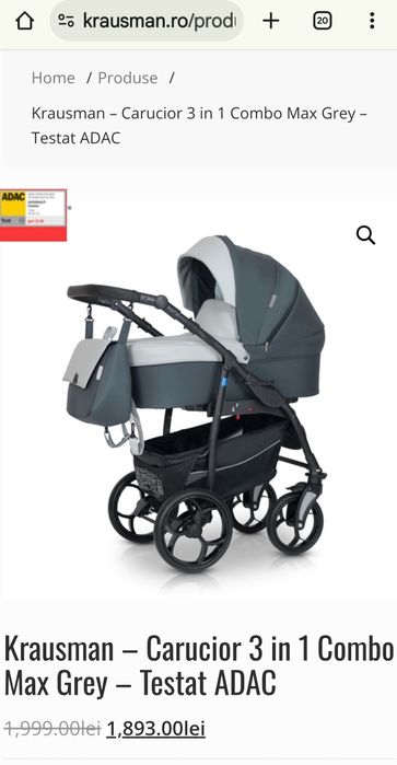 Vand Carut 3in1 KRAUSMAN