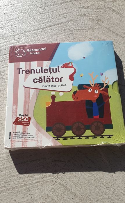 Trenuțul Călător – Răspundel Istețel (Carte Nou
