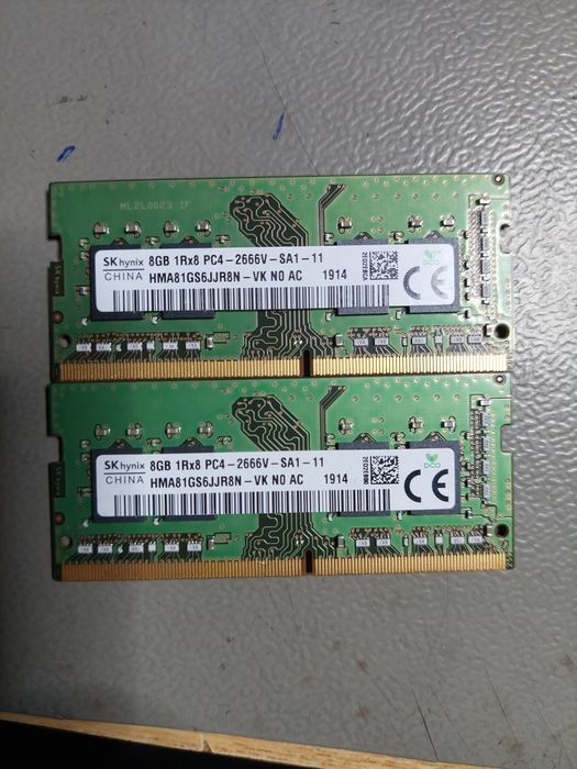 kit laptop DDR4 ram 16gb (2x8)