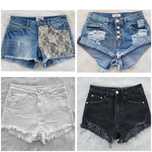 Дамски къси дънки ZARA и други размер XS - S