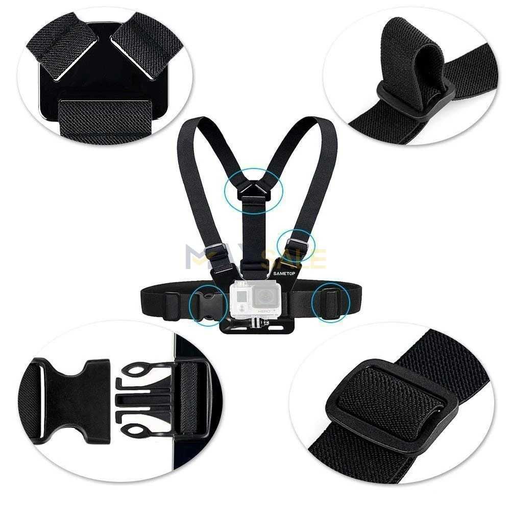 GoPro Лента стойка гърди garv екшън камери нагръдник гопро DJI Sony