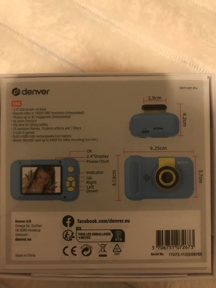 Детски цифров фотоапарат Denver