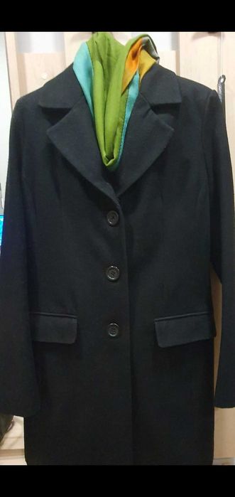 Дамско вълнено палто Л