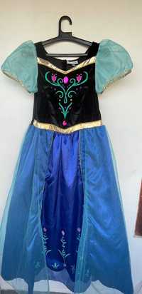 Костюм рокля на принцеса Ана от “Замръзналото кралство” на Disney