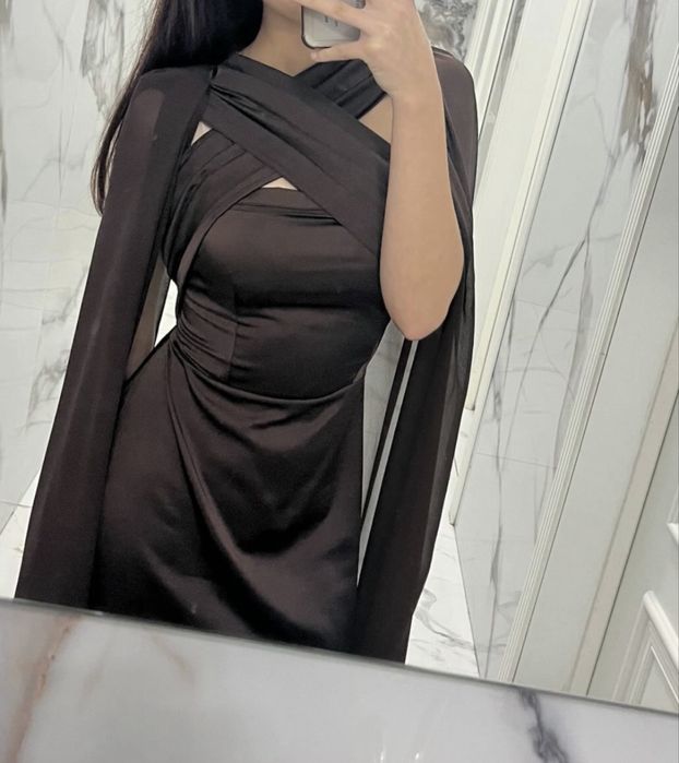 Вечернее платье длиный