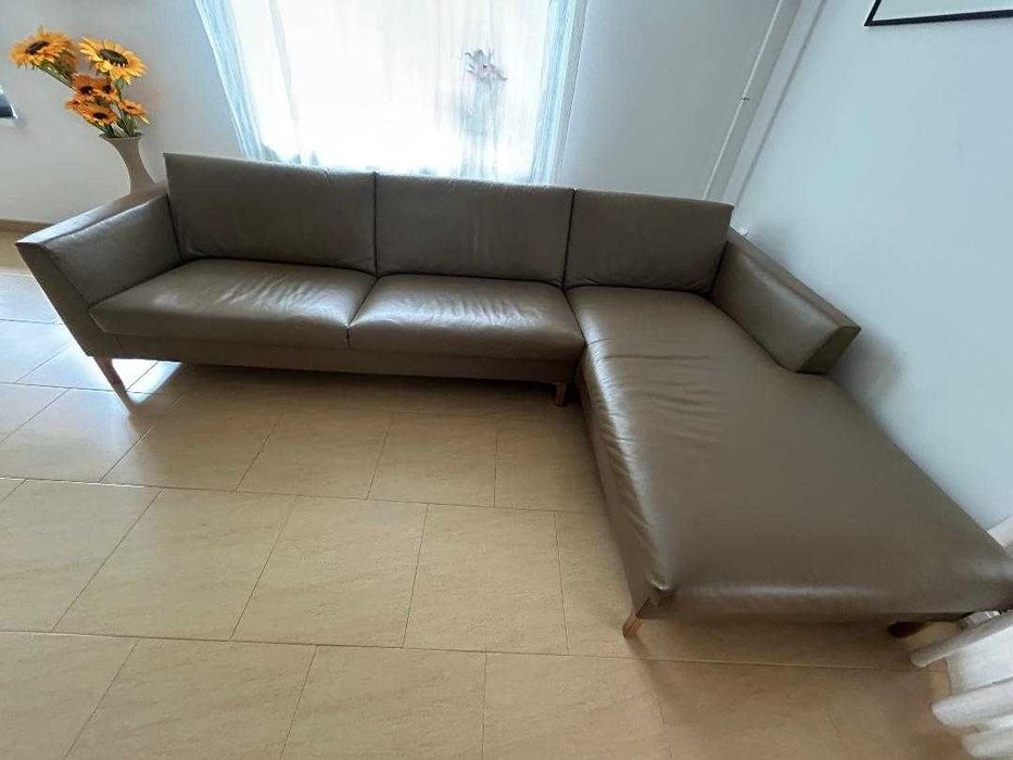 Coltar piele naturala