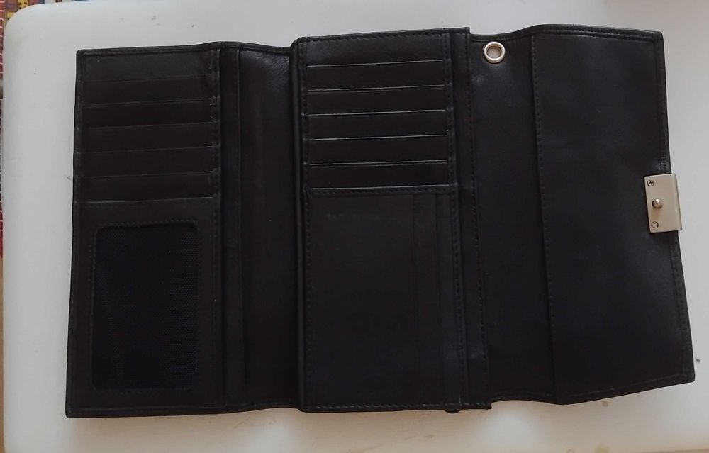 Дамско портмоне ест.кожа