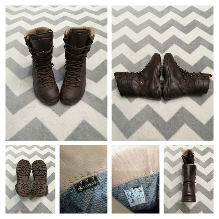 MEINDL bocanci PIELE armată GORETEX ghete 36 damă | transport GRATUIT