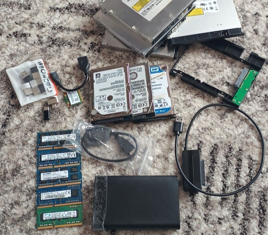 Rami laptop hdd exter cabluri etc