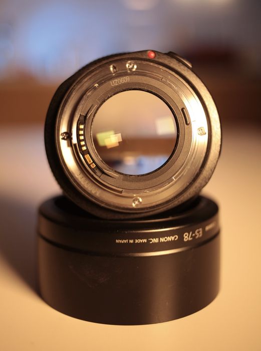 Obiectiv Canon 50mm f1.2 L si blit Godox V860 ii Canon