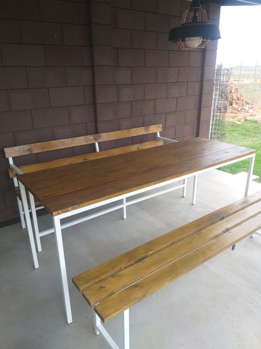 Masa + banci pentru terasa