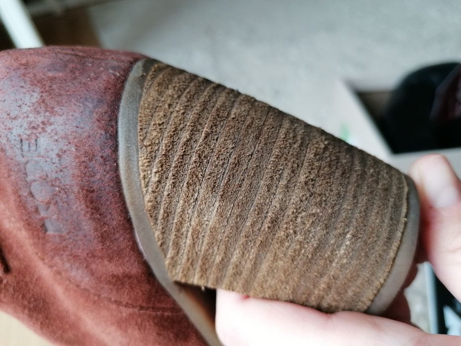 Botine 38 maro roscat piele naturala