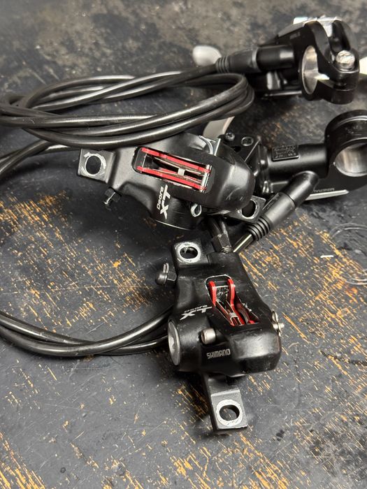 Set frâne hidraulice Shimano Deore XT M775