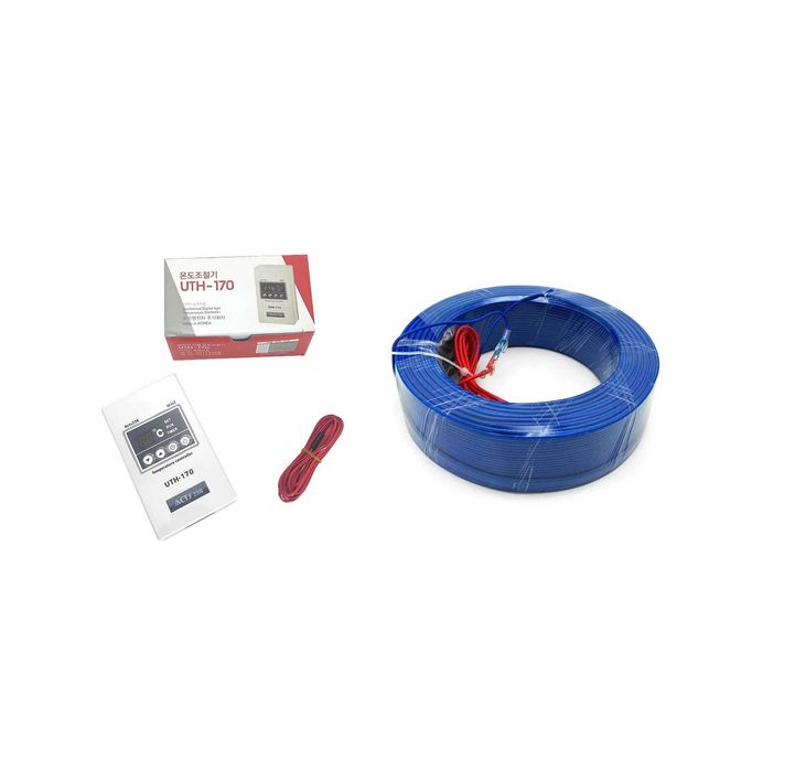 Pachet incalzire rasad pentru 3-6mp Hibrid termostat digital cu senzor