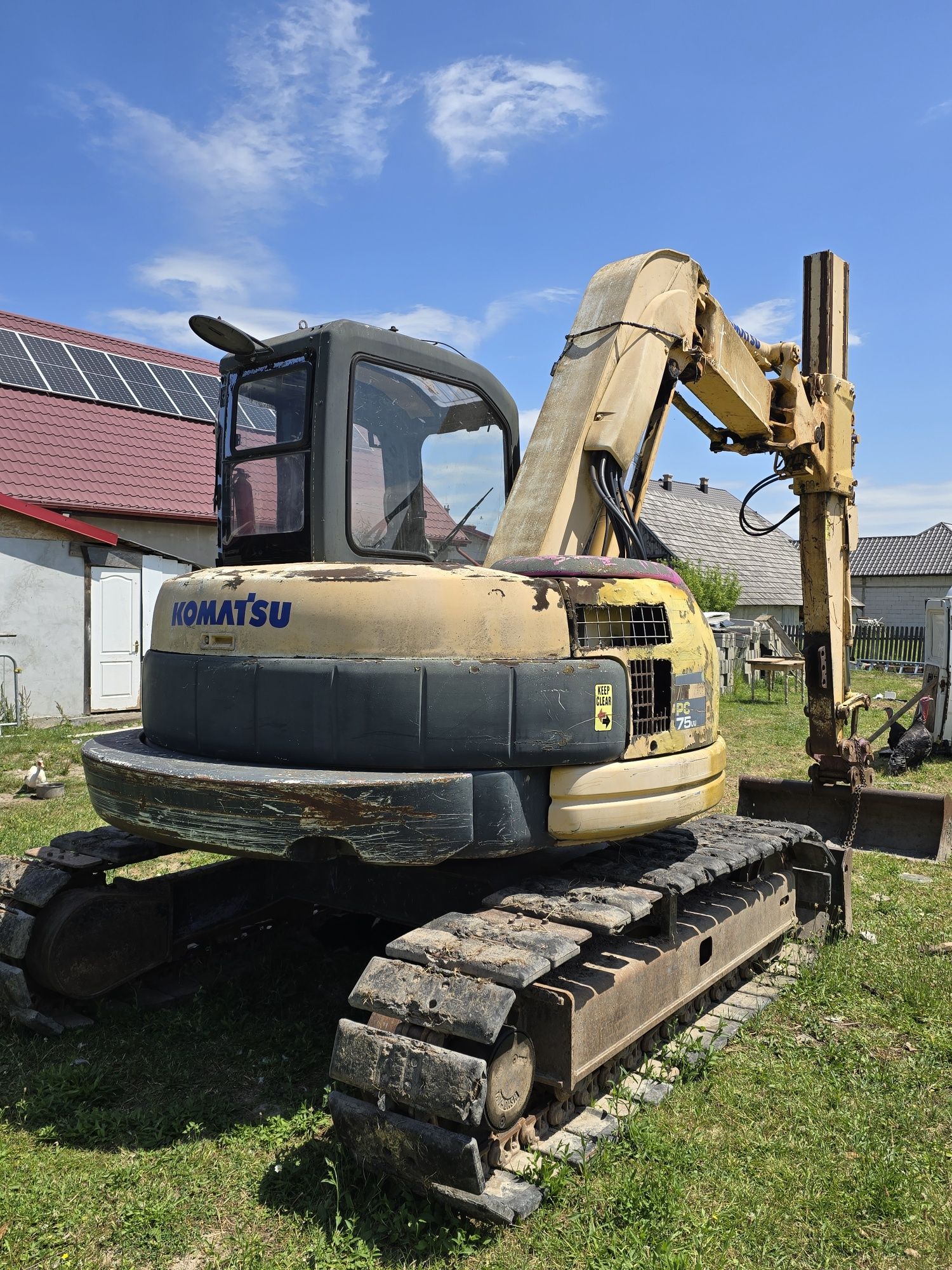 Vand komatsu 7.5 tone