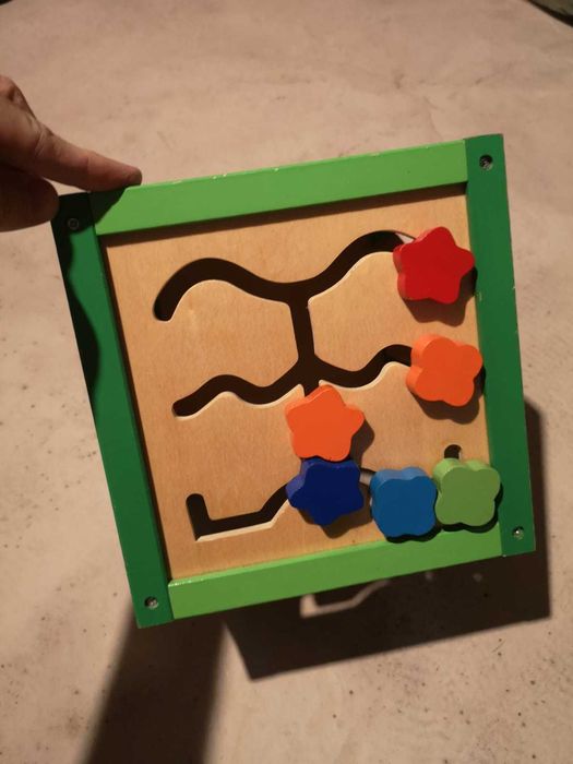 Jucarii lemn cuburi copii