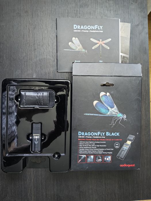 Dac audio Dragonfly black
