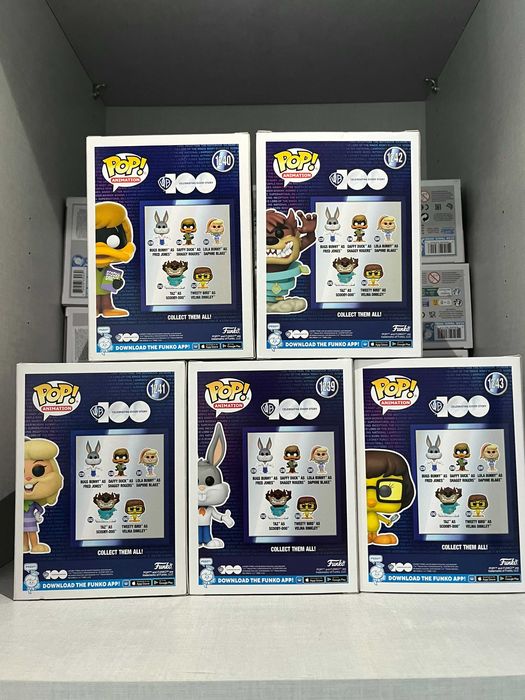 SET 5 Funko Pop Scooby Doo