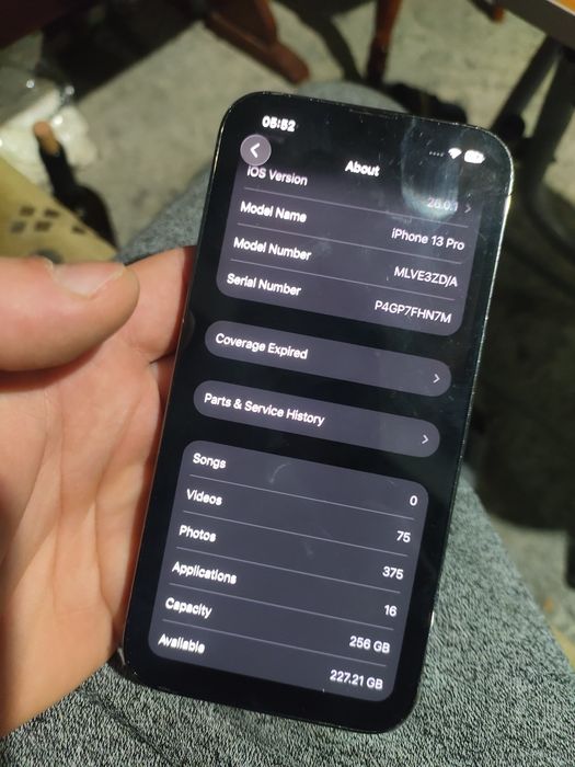 iPhone 13 pro piese/întreg deblocat 256 GB