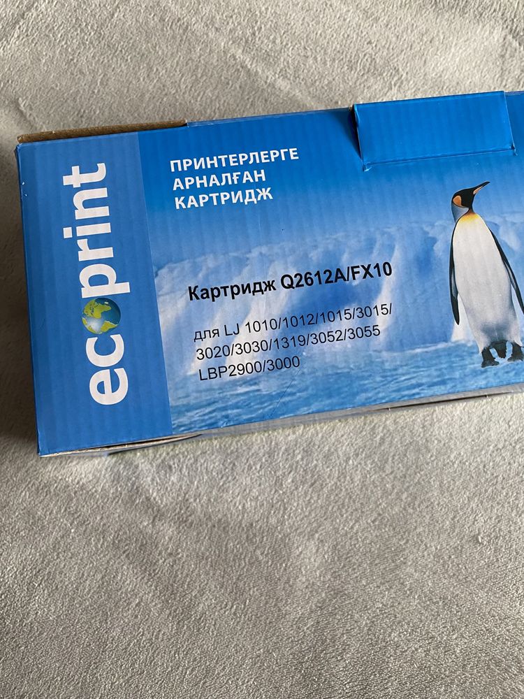 Продаю картридж новый ecoprint Q2612A/FX10