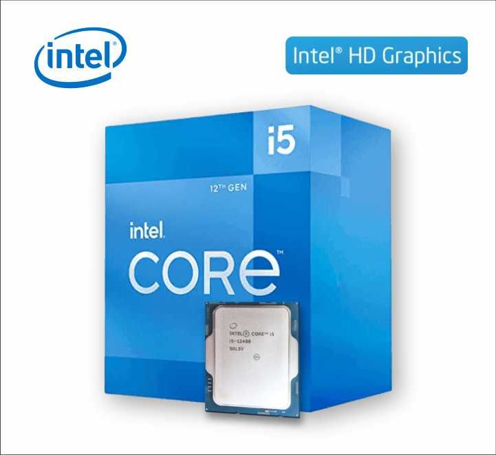 Процессор Intel-Core i5 - 12400F ,LGA1700 1 box + cooler