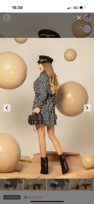 Рокля Alessa Chic whisper ruffles