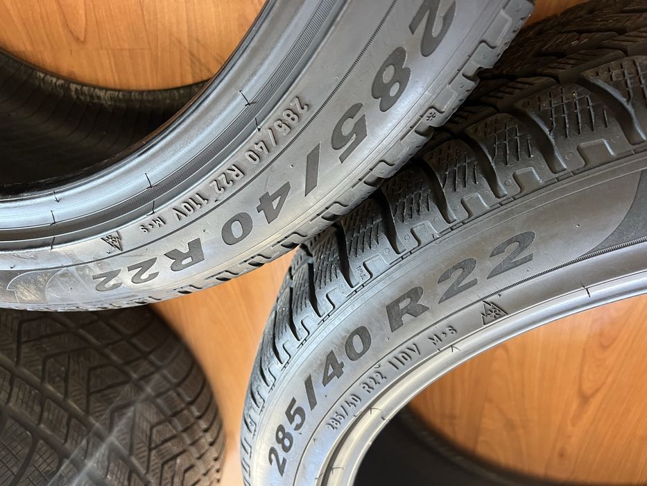 4x Pirelli Iarna 285 40 22 & 325 35 22 Mercedes GLE w167 URUS RSQ8 8mm