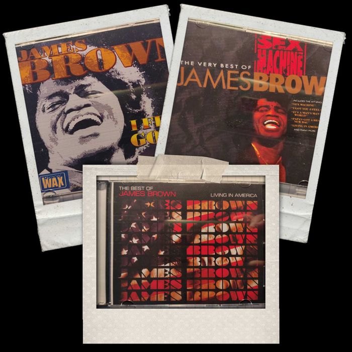 Неофициални дискове James Brown - нови 6 лв броя