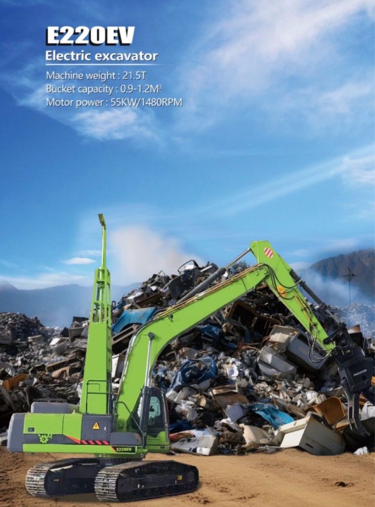 Excavator electric OPTIMAL Utilaje