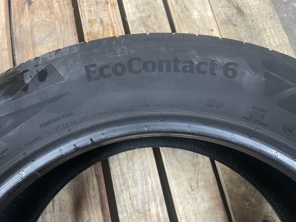 4бр. Continental EcoContact6 235/55/18, 6мм, ДОТ 2020