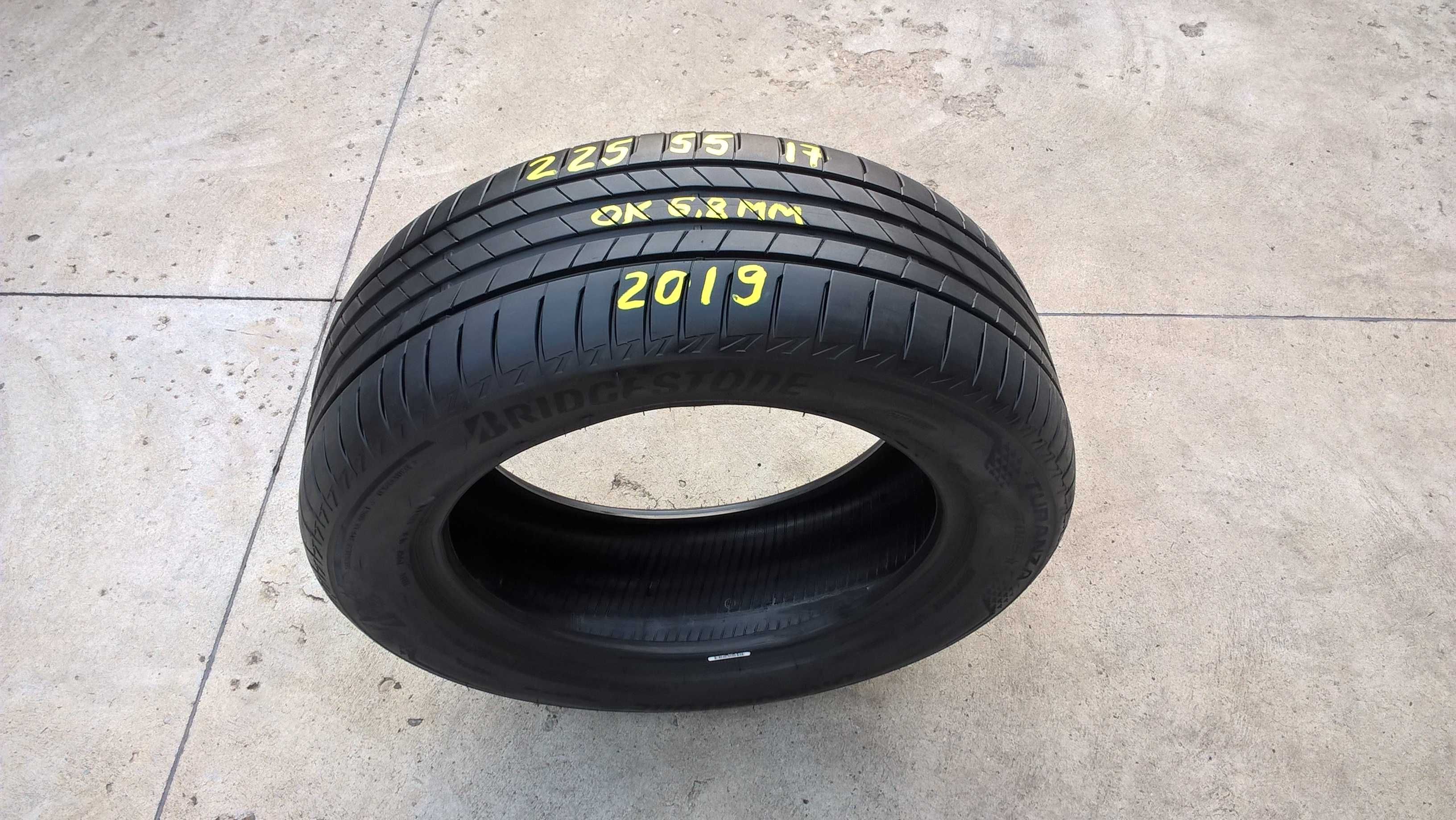 O anvelopa vara 225 55 17 bridgestone turanza T005 profil 6,8 mm