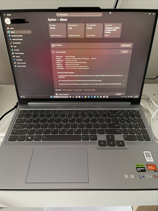 Lenovo Legion 5 Slim