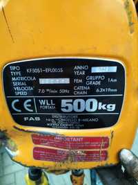 Macara electrica 380v 500kg