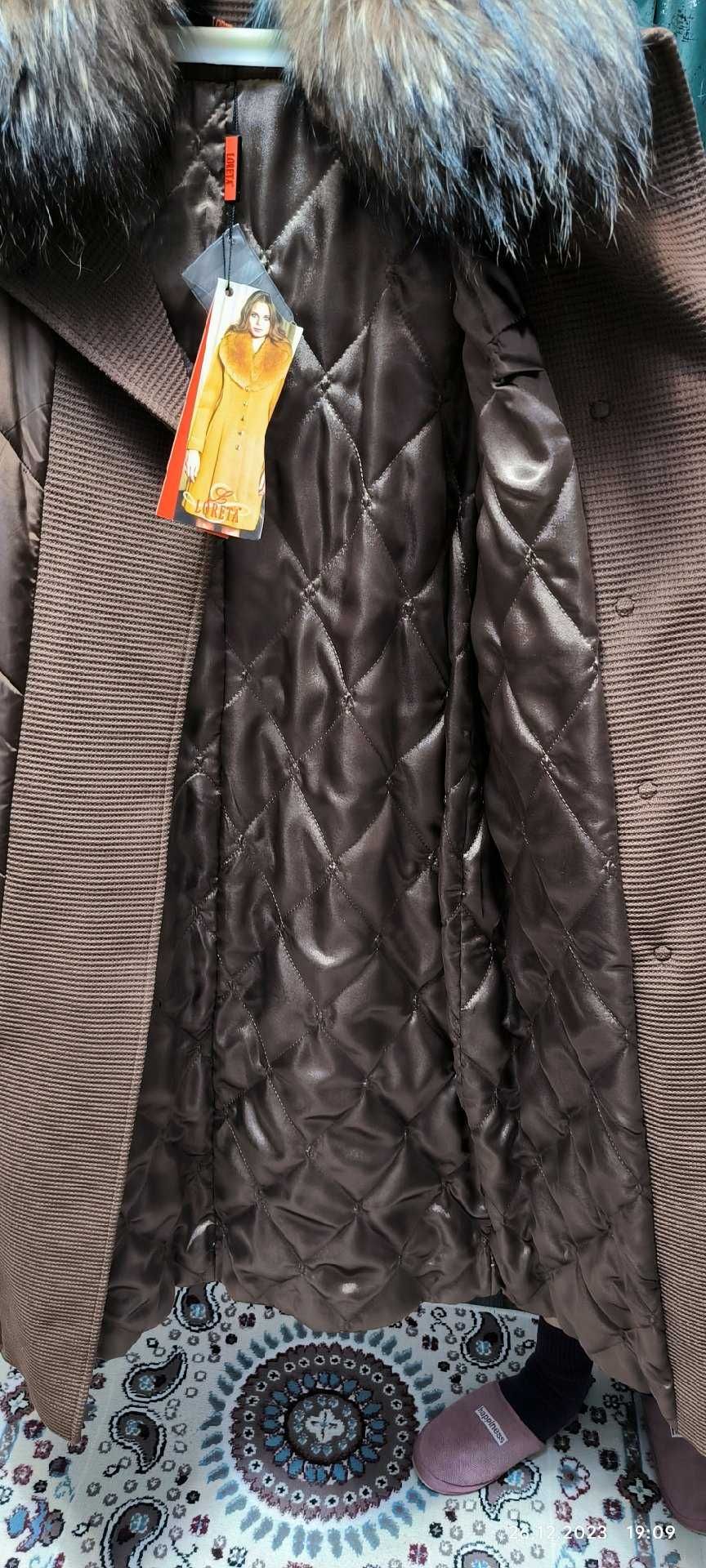 Пальто зимнее турецкое 50-52 размер