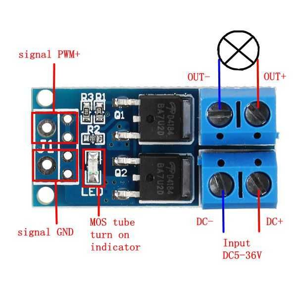 Модуль Mosfet ключа