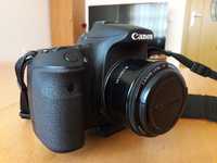 Фотоапарат CANON 60D + обектив 50mm 1.8