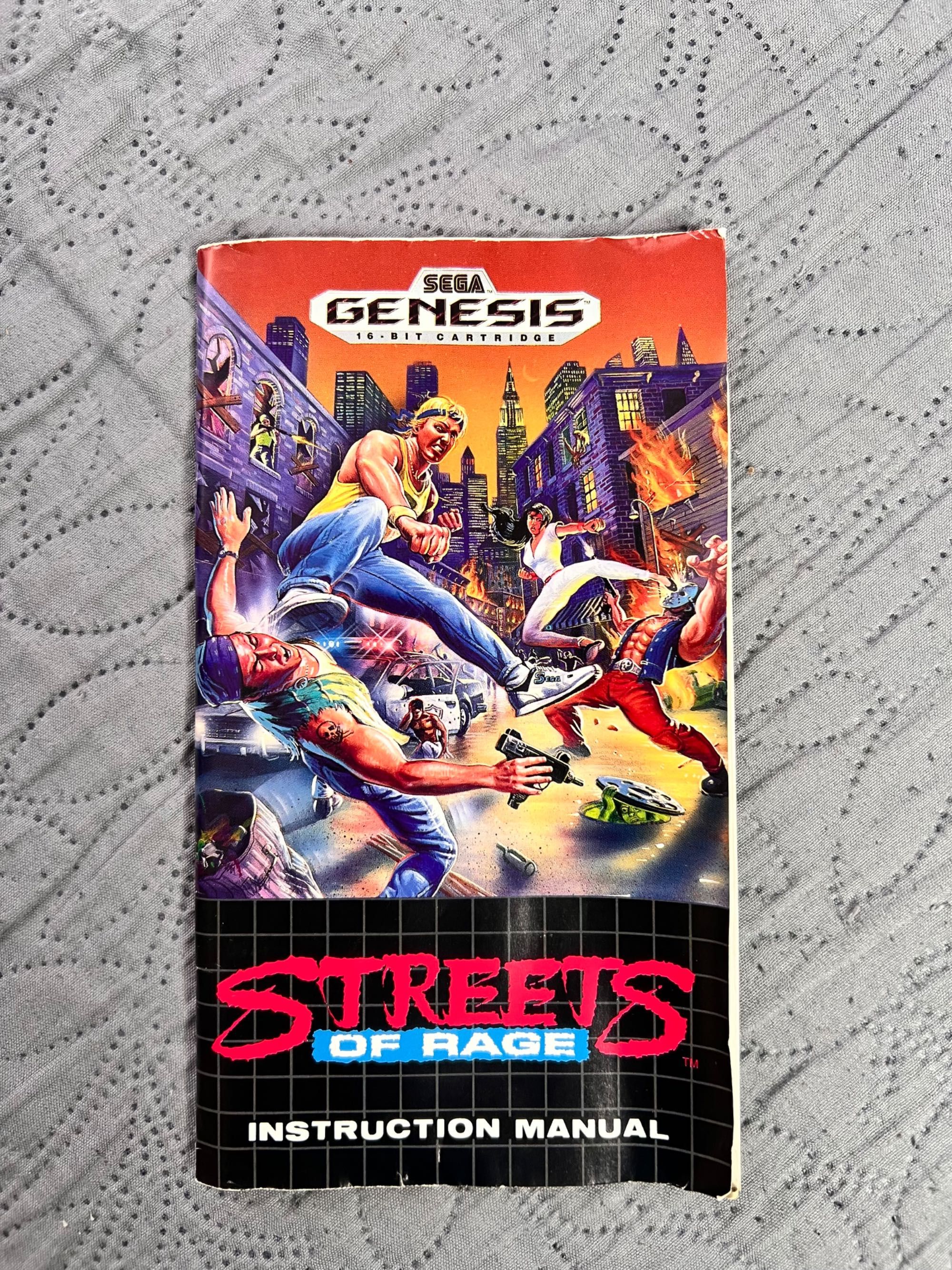 Sega Streets of Rage 2