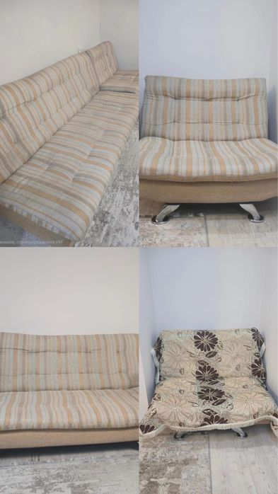 Продам кровать диван шкаф