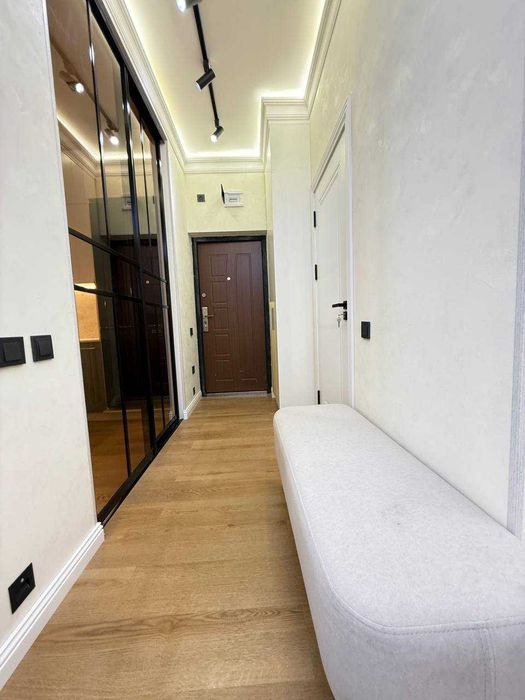 ЖК MegaDom Паркентский 2-комн 6/9 35 м² евроремонт меб/тех гардеробная