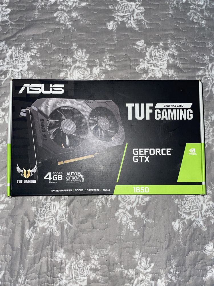 GTX 1650 4gb Nvidia asus TUF Gaming gddr6