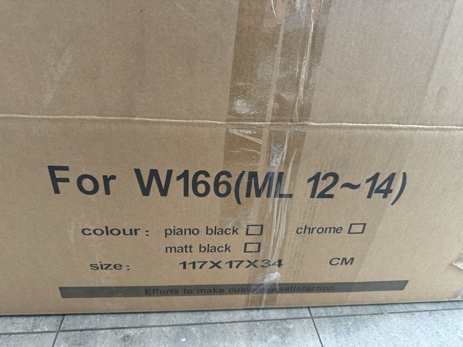 Предна решетка Mercedes ML 166