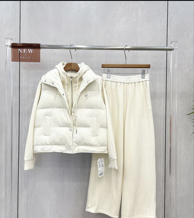 Теплый костюм тройка