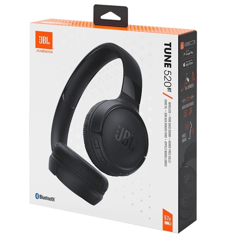 JBL TUNE 520BT черные
