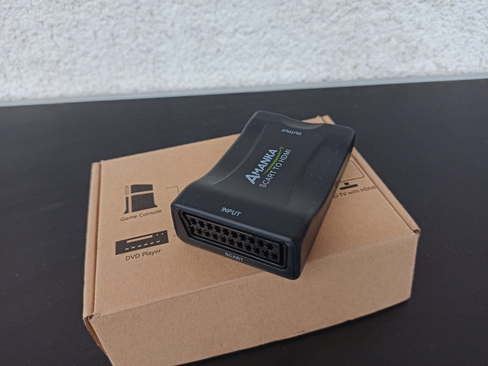 Convertor scart to hdmi 720 p 1080 p hd AMANKA