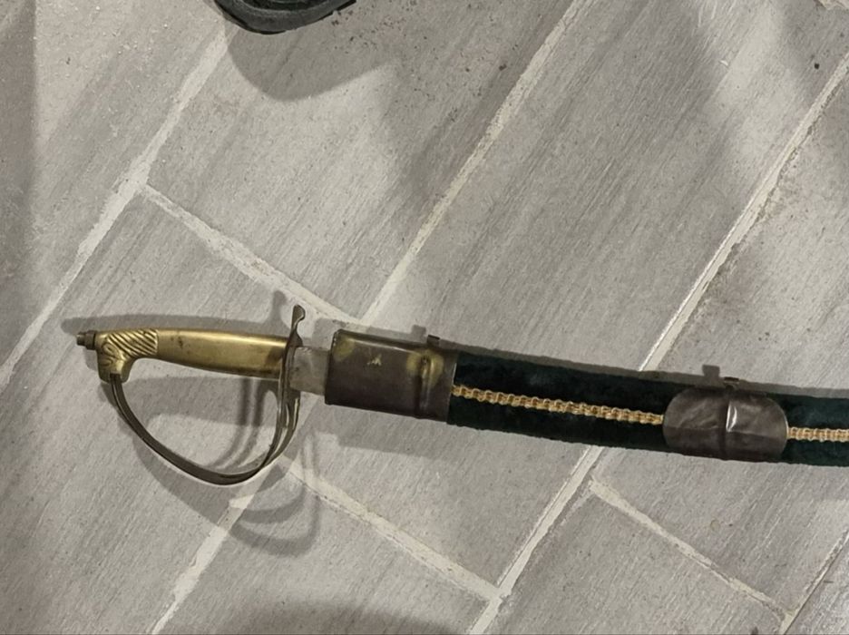 Стара индийска сабя - с кания