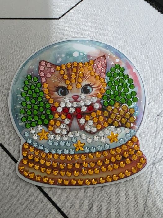 Magnet frigider dimond painting