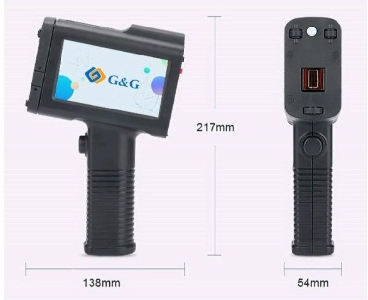 Портативный ручной струйный принтер маркиратор G&G