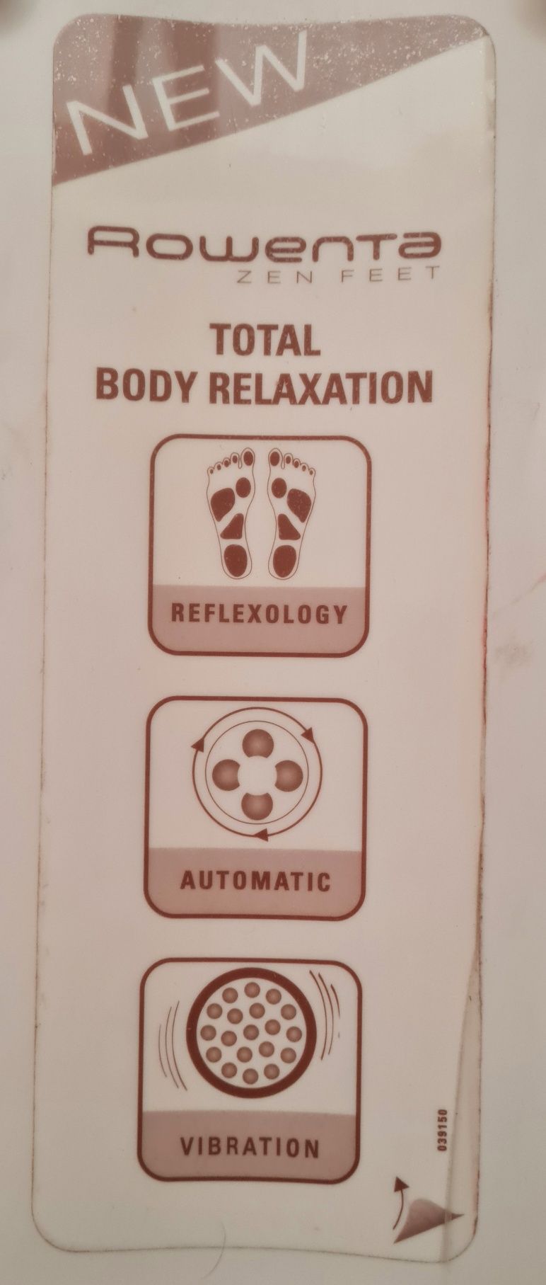 Aparat masaj picioare reflexoterapie Rowenta