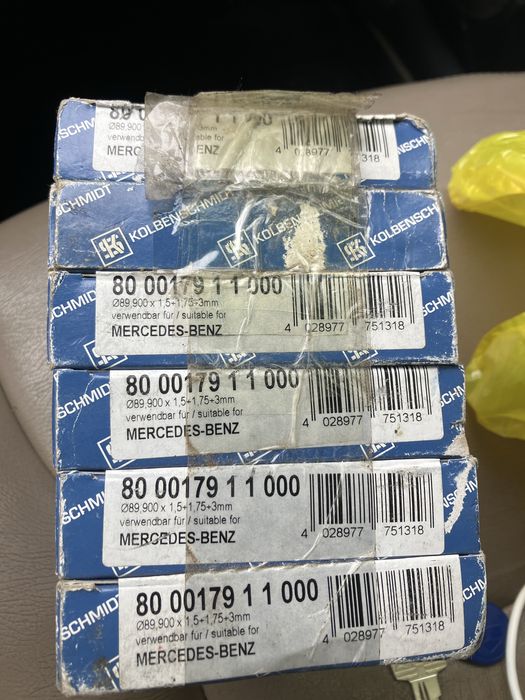 Поршневые кольца на мерседес м104 двигатель.